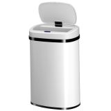 Automatický bezdotykový odpadkový koš 50 l – bílý