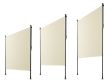 Svislá markýza na balkon 200x228-316 cm, UV ochrana, béžová