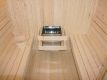 Zahradní sauna cube pro 6 osob s kamny 8 kW, s posezením