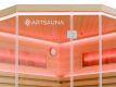 Domácí sauna pro 3 osoby 160 x 160 x 200 cm