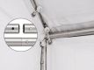 Zahradní párty stan 4x6 m bílý s UV ochranou, PE 180g/m²