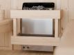 Zahradní sauna cube pro 6 osob s kamny 9 kW, s posezením