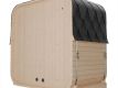 Zahradní sauna cube pro 3 osoby s kamny 3,6 kW
