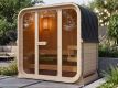 Zahradní sauna cube pro 3 osoby s kamny 3,6 kW