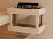 Zahradní sauna cube pro 3 osoby s kamny 3,6 kW