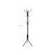 SONGMICS kovový věšák 182 cm, černý