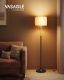 Stojací lampa s nastavitelnou výškou 140 - 170 cm