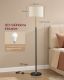 Stojací lampa s nastavitelnou výškou 140 - 170 cm