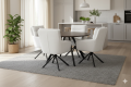 Jídelní stůl GYRUS, 120 cm, hnědá