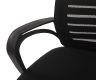 Ergonomická kancelářská židle černá, síťovina