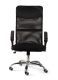 Kancelářská židle černá, ergonomická, síťovaná, nastavitelná