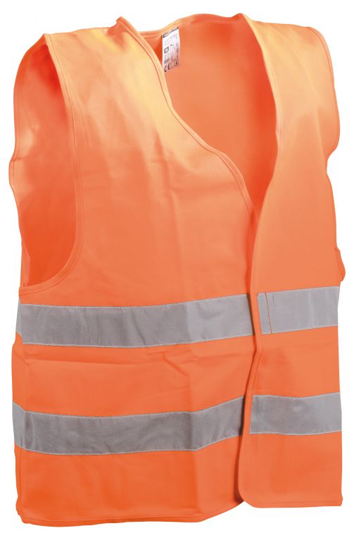 Vesta reflexní XL oranžová, EN ISO 20471:2013 Vesta reflexní XL oranžová, EN ISO 20471:2013