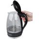 Konvice Professor CZ236GB skleněná černá