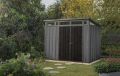 Zahradní domek PENT 9x7, šedý, 226 x 279 x 216 cm