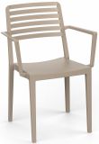 Křeslo ROW ARMCHAIR, taupe
