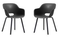 Sada křesel NOA DUO, grafit