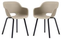 Sada křesel NOA DUO, silver sage