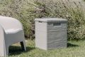 WOODYS zahradní plastový úložný box 90 L, světle šedá