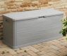 WOODYS zahradní plastový úložný box 280 L, světle šedá