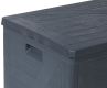 WOOD zahradní plastový úložný box 420 L, grafit