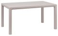 DAVIDE plastový stůl , šedá