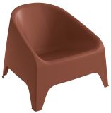 MATERA plastové křeslo, terracotta