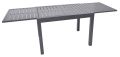 Zahradní stůl, hliníkový, rozkládací, antracit