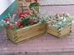 Dekorativní obdélníkový  květináč, velký