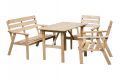 Zahradní dřevěný set NORDIC FSC