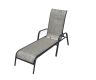 Zahradní lehátko kovové ZWC-52, šedé