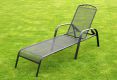 Zahradní kovové polohovací lehátko ZWMC-53