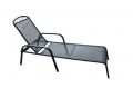 Zahradní kovové polohovací lehátko ZWMC-53
