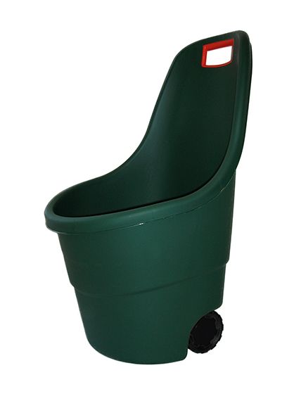 Zahradní plastový vozík EASY GO - 55L zelený