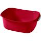 Umyvadlo obdélník RECT 8l - červené CURVER