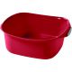 Umyvadlo SQUARE 10l - červená CURVER