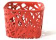 Plastový košík NEO SQUARE - červený CURVER