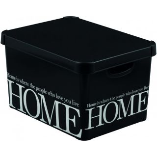 Plastový úložný box DECO -L - HOME CURVER