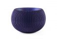 Květináč COZIES KNIT - M - tmavě fialová