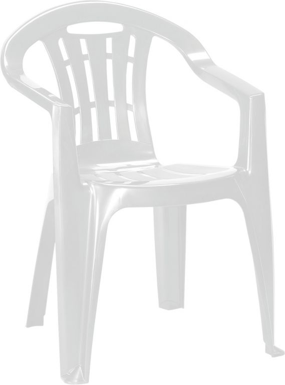 Zahradní židle MALLORCA - bílé