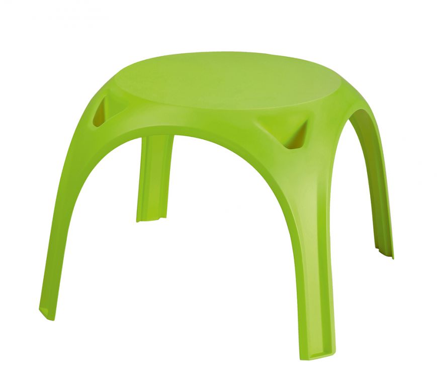 Dětský plastový stolek KIDS TABLE- světle zelený