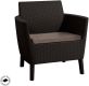 Zahradní polyratanový set SALEMO 3 seater, hnědý