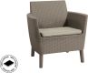 Zahradní polyratanový set SALEMO 3 seater, cappuccino