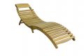 Zahradní dřevěné lehátko MEGGIE