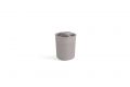 Plastový kelímek na kartáčky FILO - hnědošedý