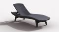 Polyratanové lehátko PACIFIC antracit