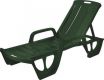 Polohovací lehátko FLORIDA zelené