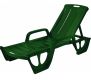 Polohovací lehátko FLORIDA zelené