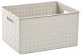 Úložný box NUANCE - 30 L, krémový