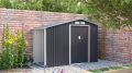 Zahradní domek LUKE A, 195 x 278 x 127 cm, šedý