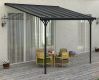 Zahradní pergola BRUCE F 436 x 305 cm, šedá